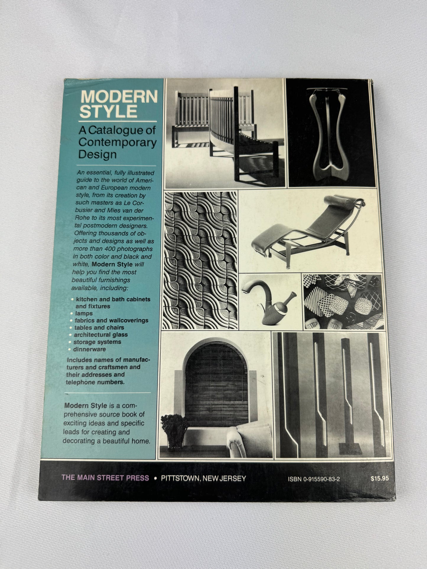 1985 Modern style: A Catalogue of Contemporary Design