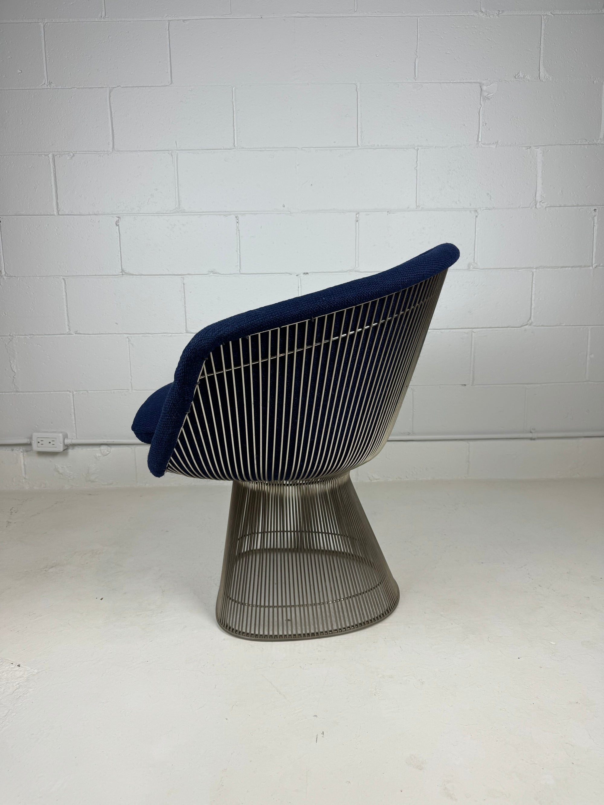 Warren Platner Lounge Chair for Knoll - Blue