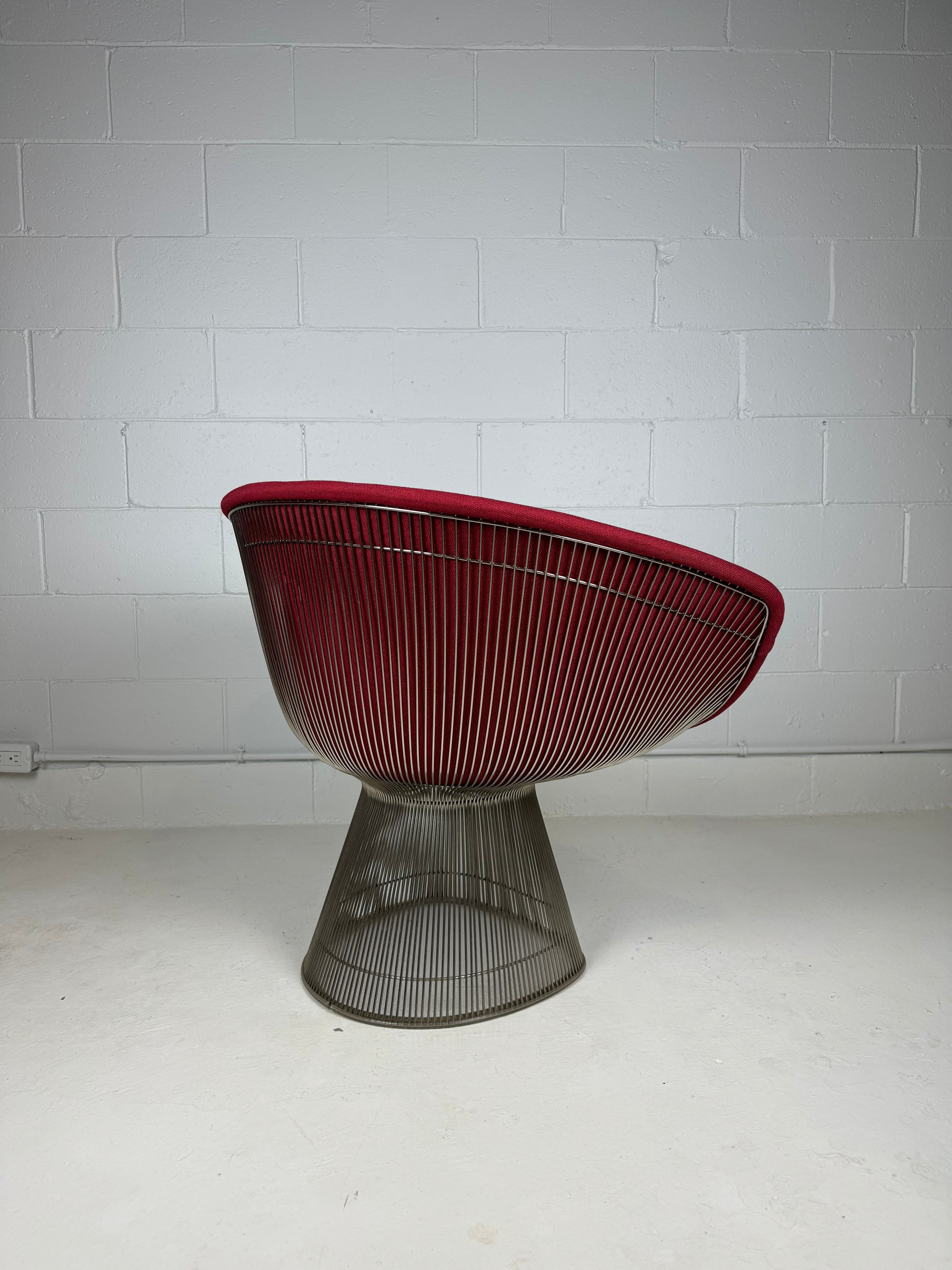 Warren Platner Lounge Chair for Knoll - Red