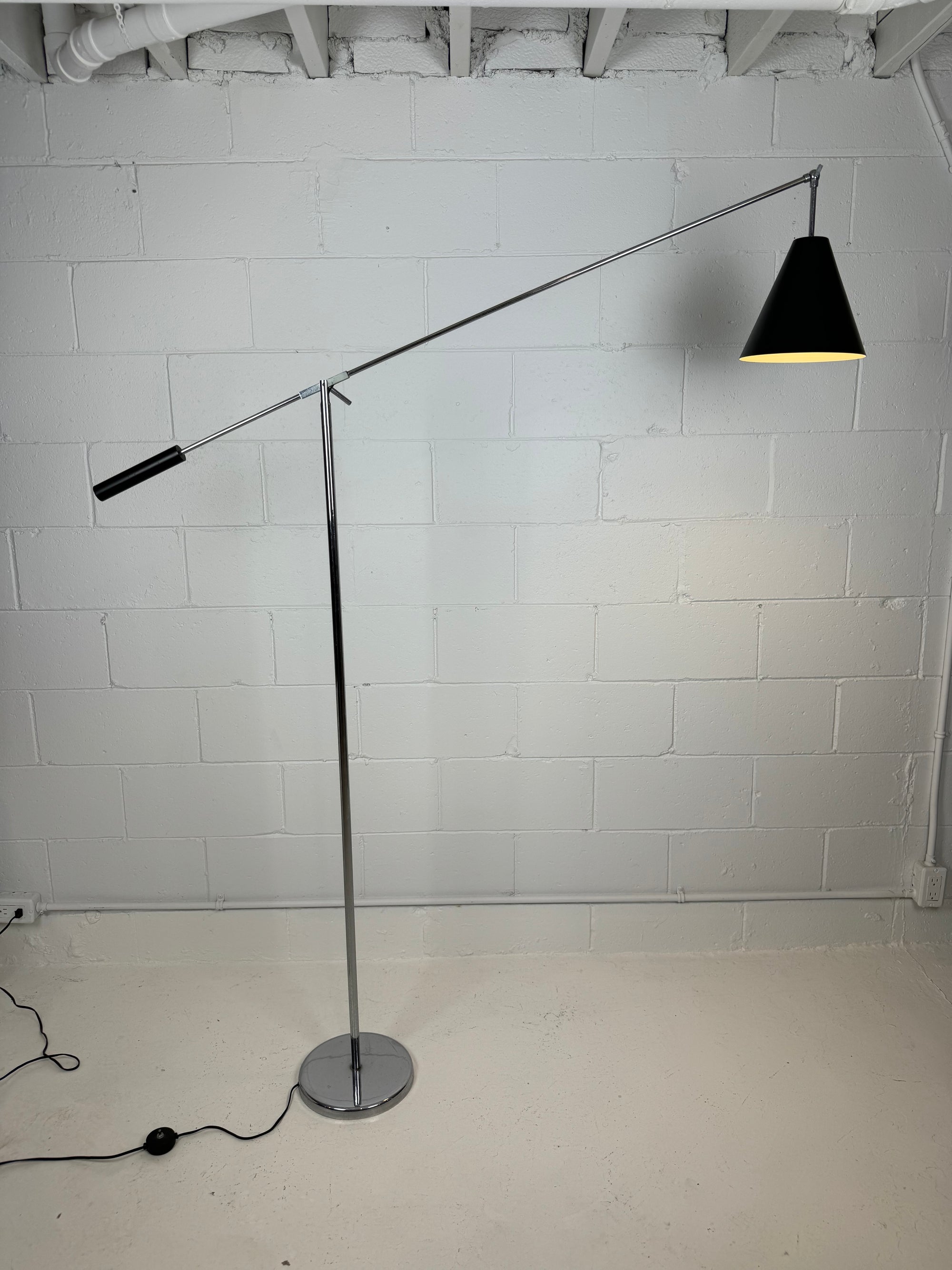 Large Robert Sonneman Floor Lamp