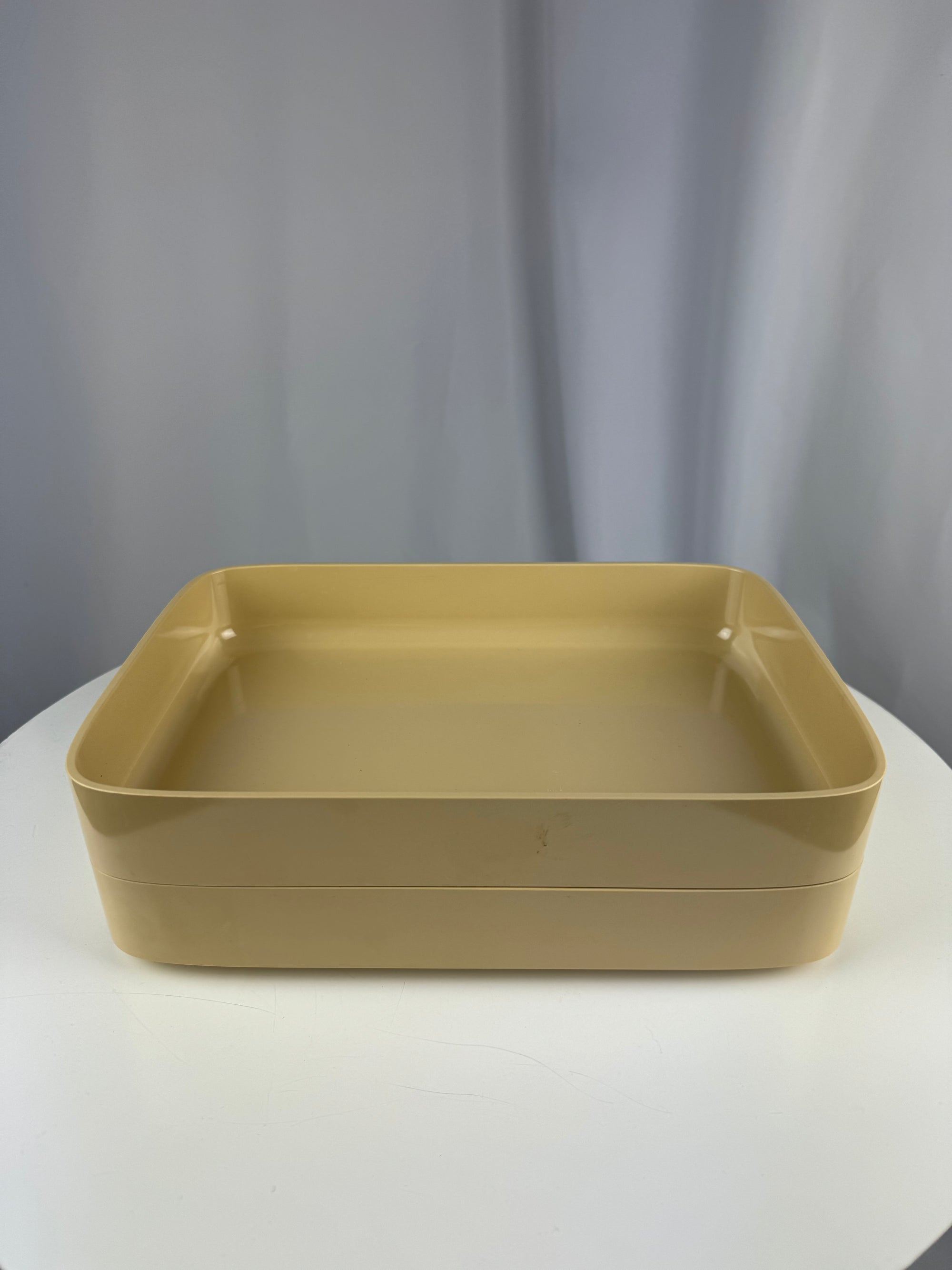 Vintage Rosti Denmark Stackable Trays Beige