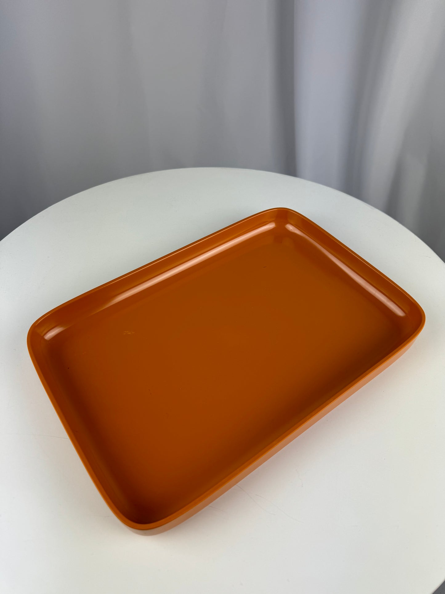 Vintage Rosti Denmark Plate Orange