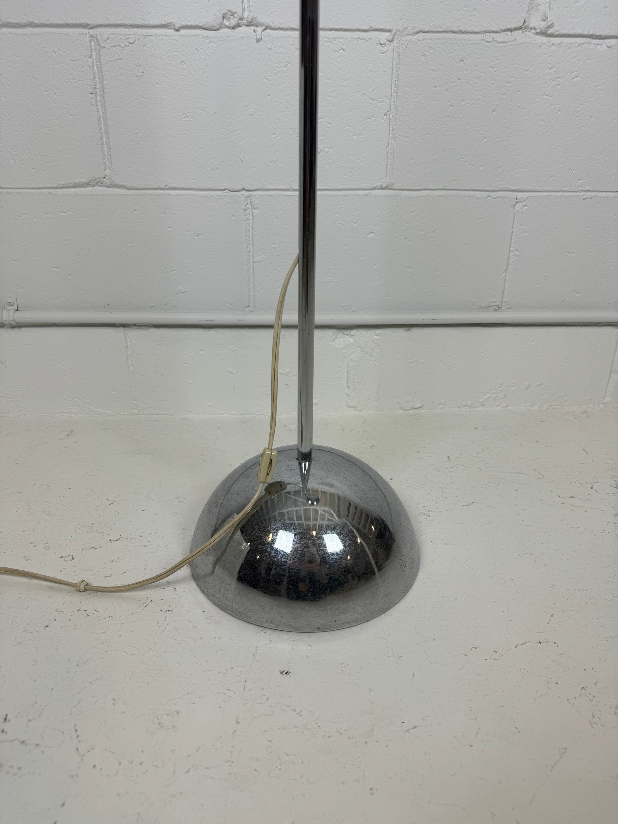 Mid Century Chrome Eyeball Floor Lamp