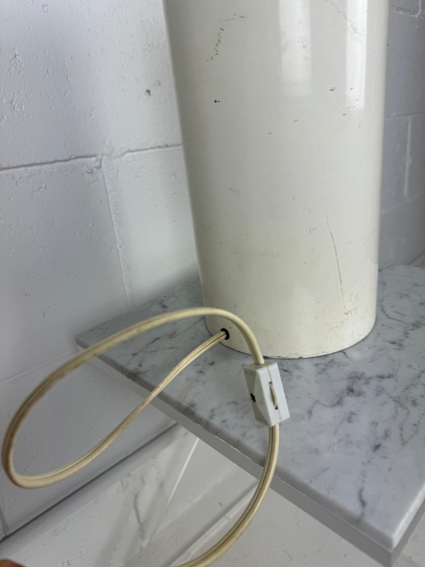 Vintage Mid Century Canister Lamp