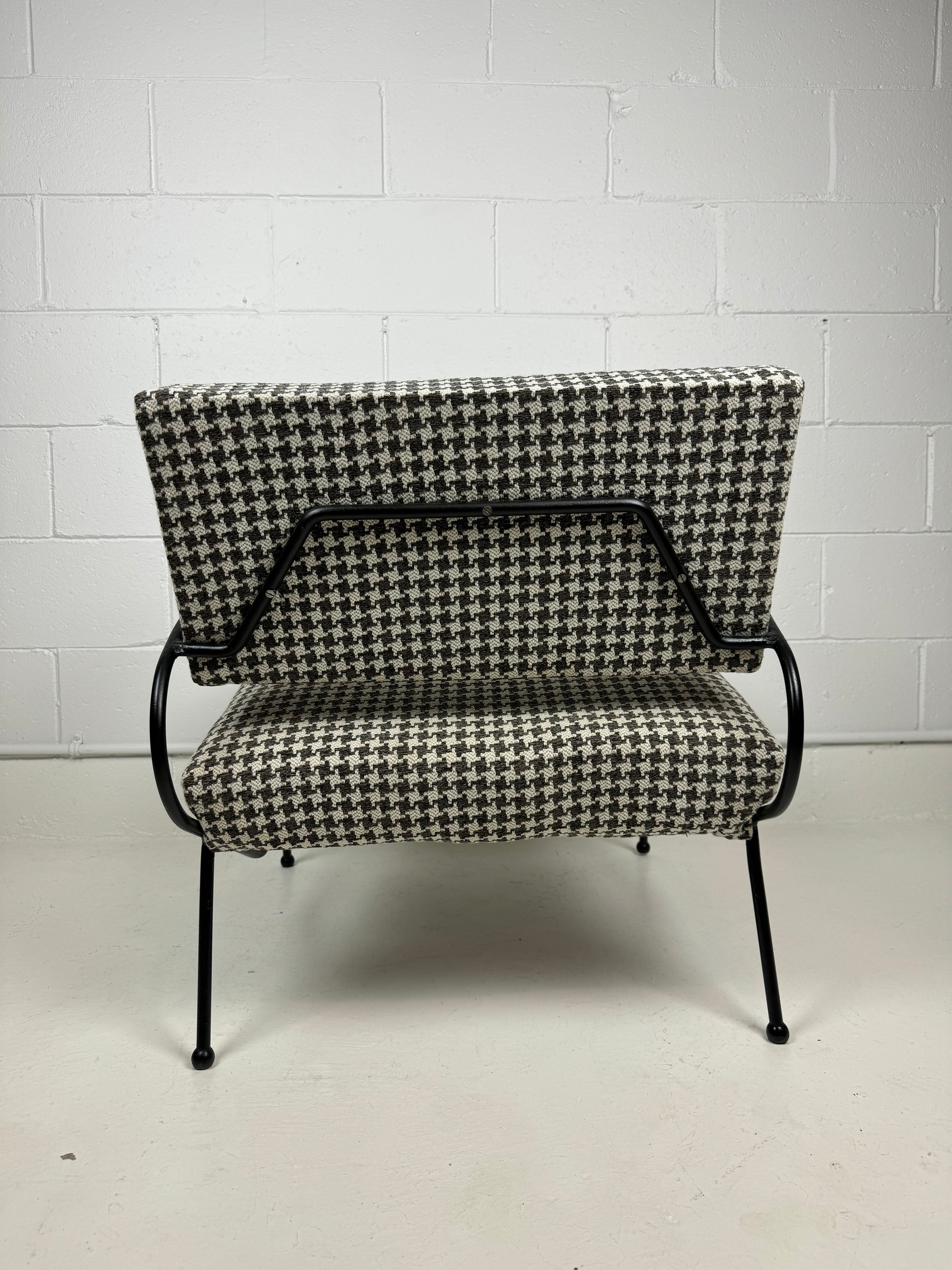 Dan Johnson California Iron Lounge Chair by Selig 1950's