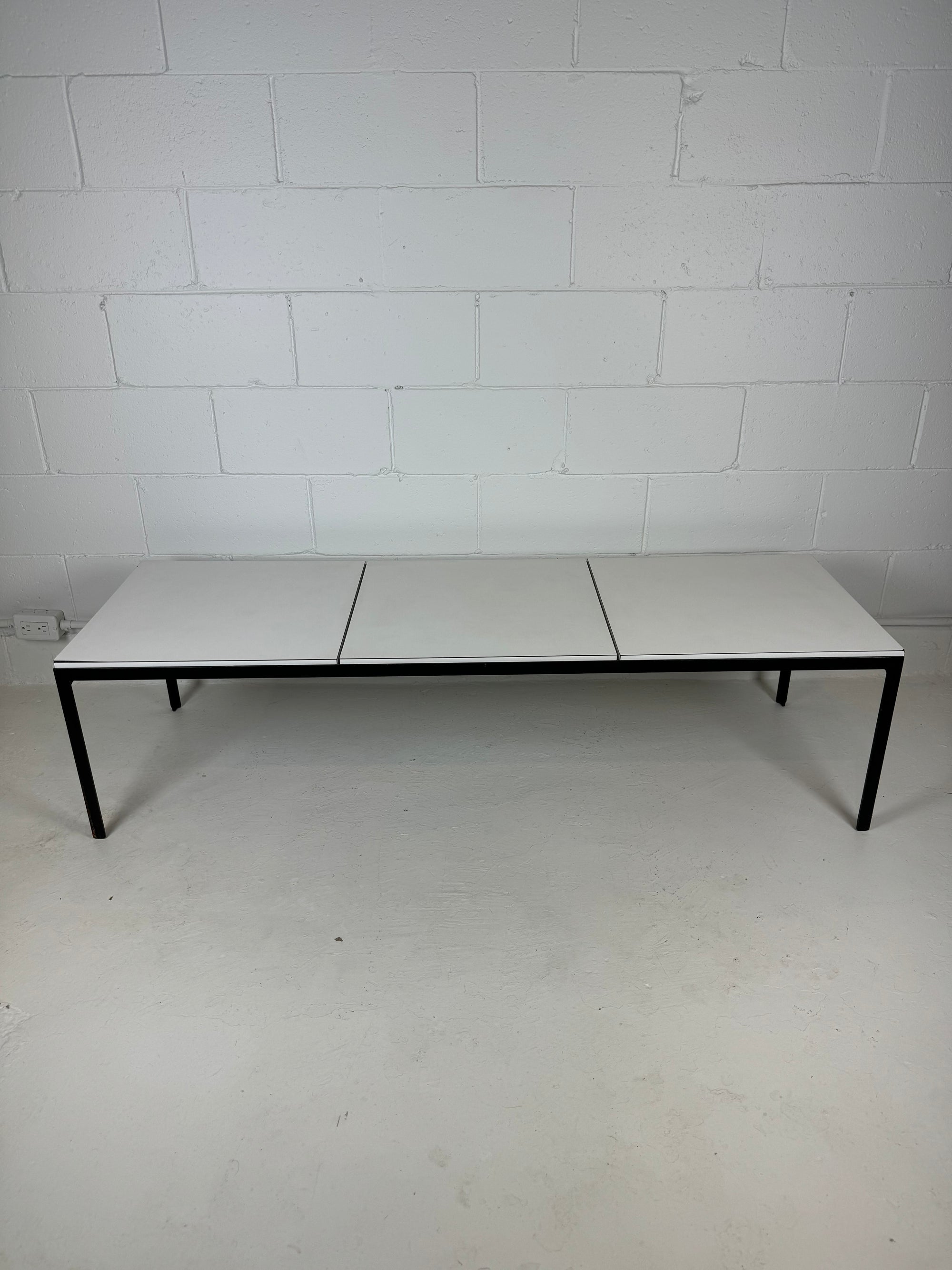 Vintage Knoll T Angle Laminate Coffee Table or Bench