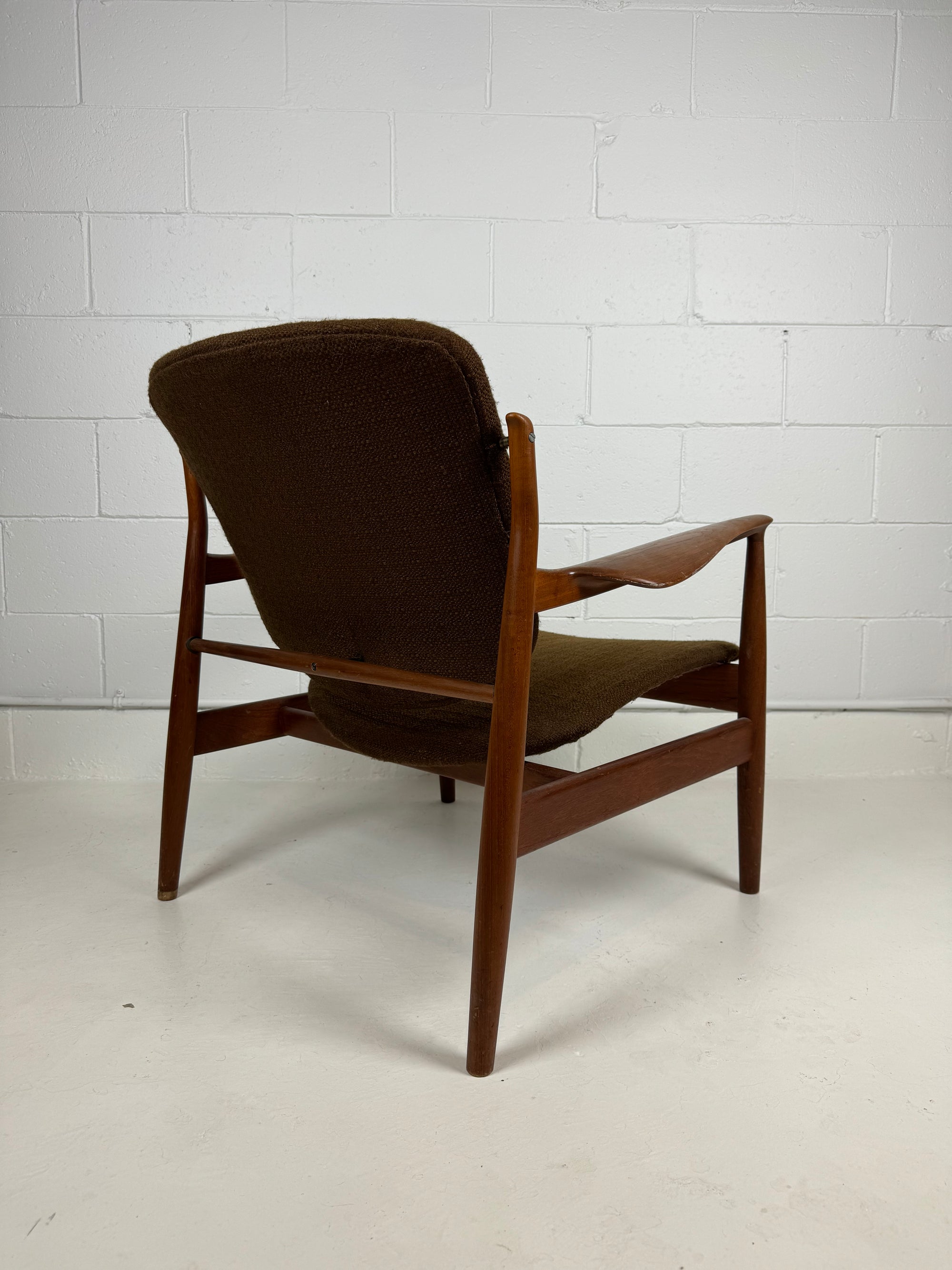 Finn Juhl FD136 Lounge Chair for France & Son, Denmark