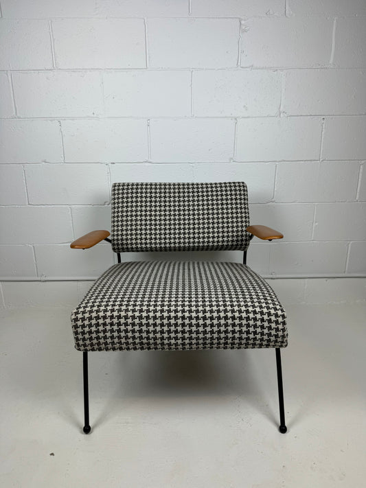 Dan Johnson California Iron Lounge Chair by Selig 1950's