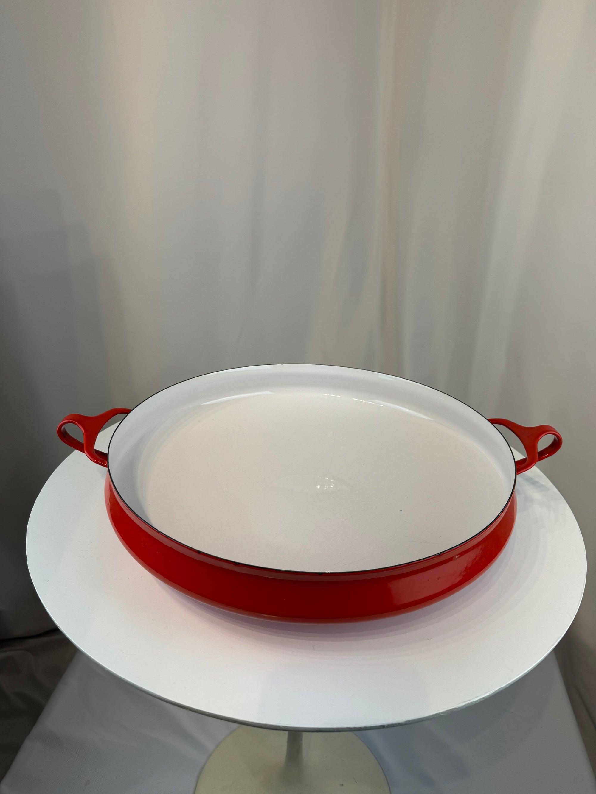 Dansk Designs Large Paella Pan - Chili Red