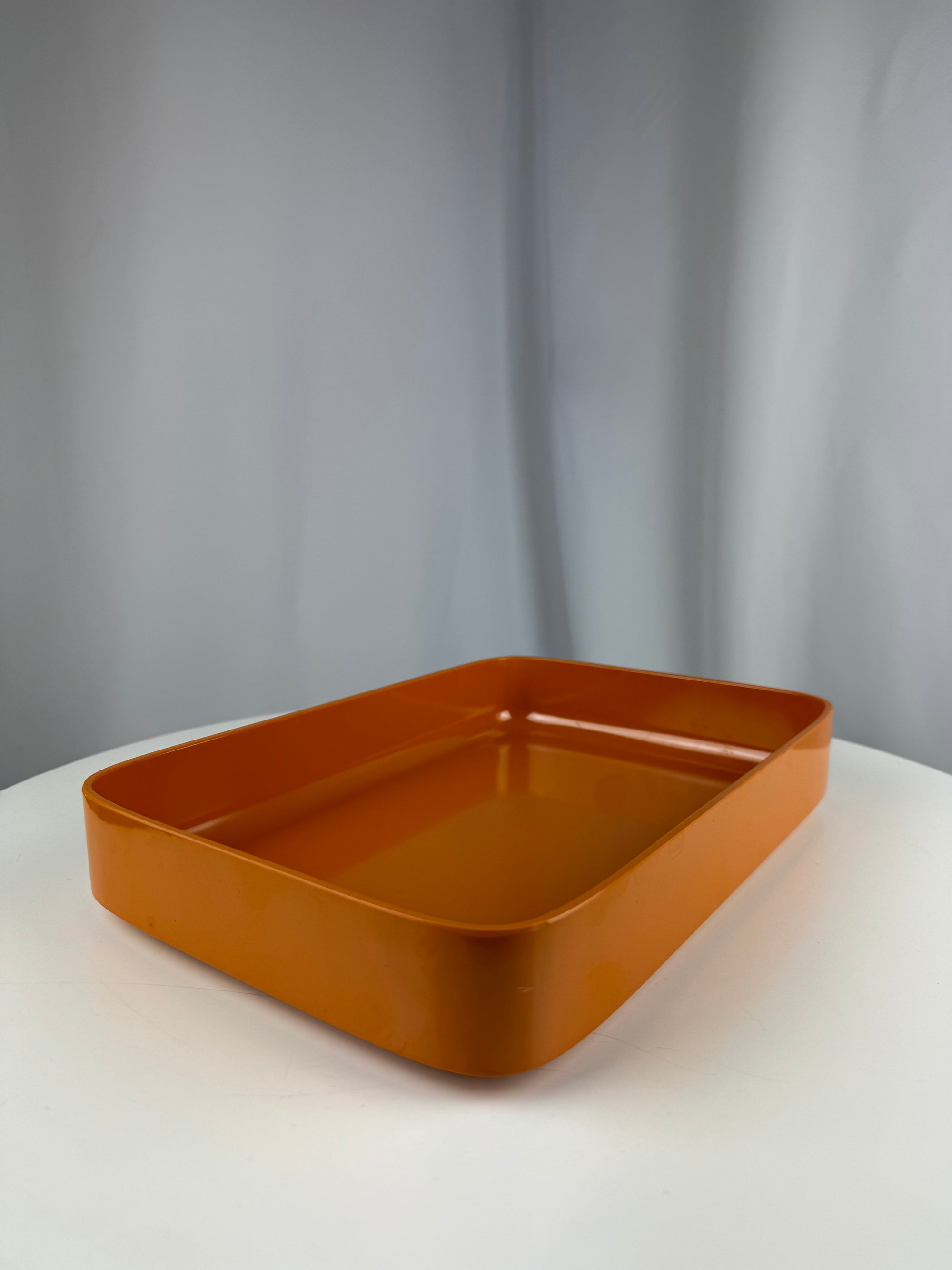 Vintage Rosti Denmark Stackable Trays Orange