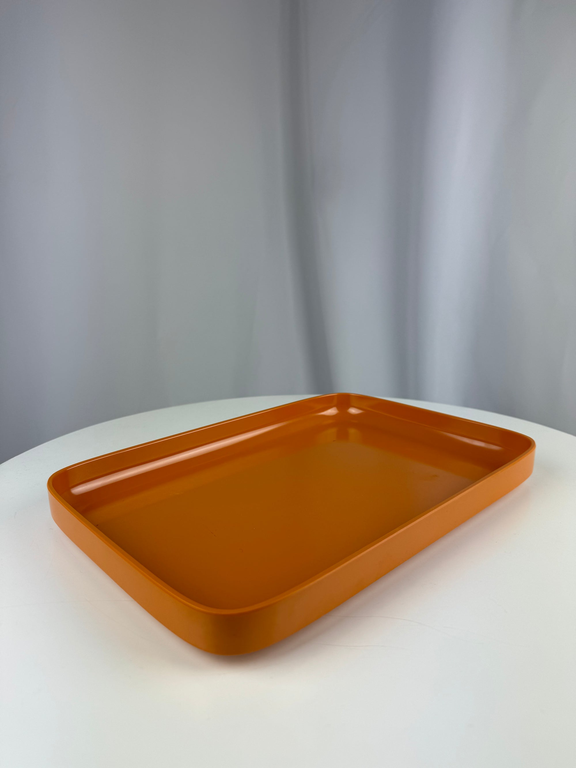 Vintage Rosti Denmark Plate Orange