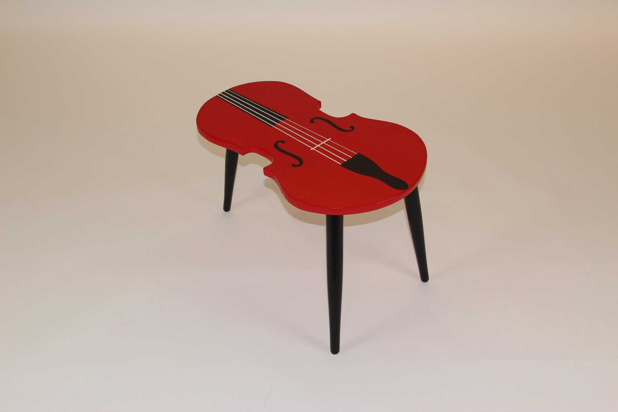 Folk Art Violin Side Table