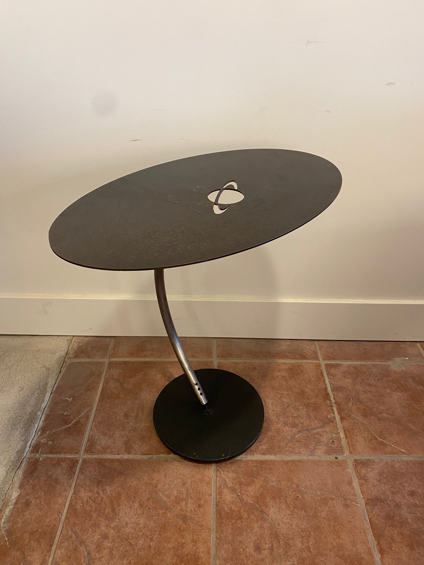 Folk Art SATURN Steel Side Table