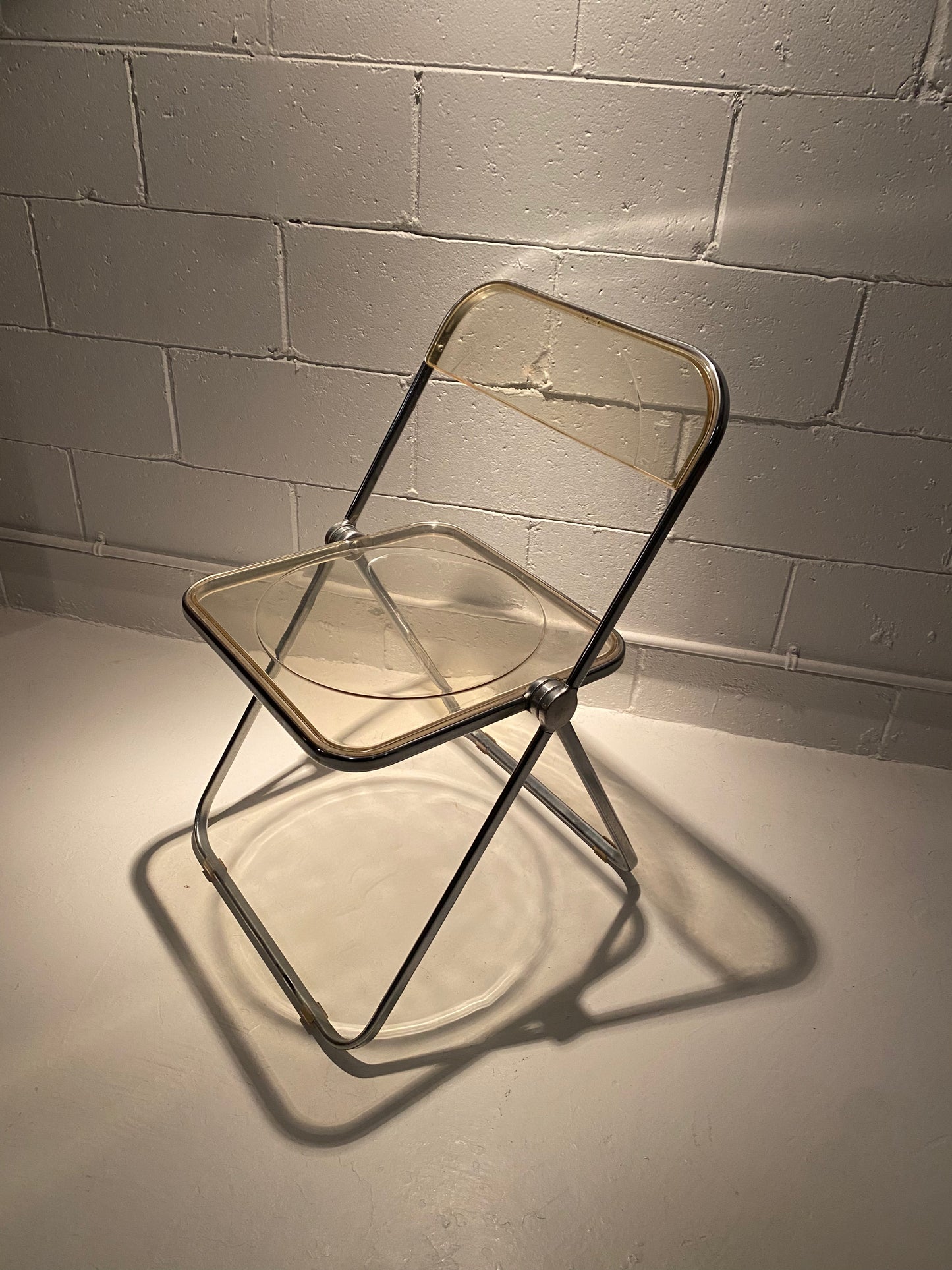 Vintage Plia Chair by Giancarlo Piretti for Castelli, Italy