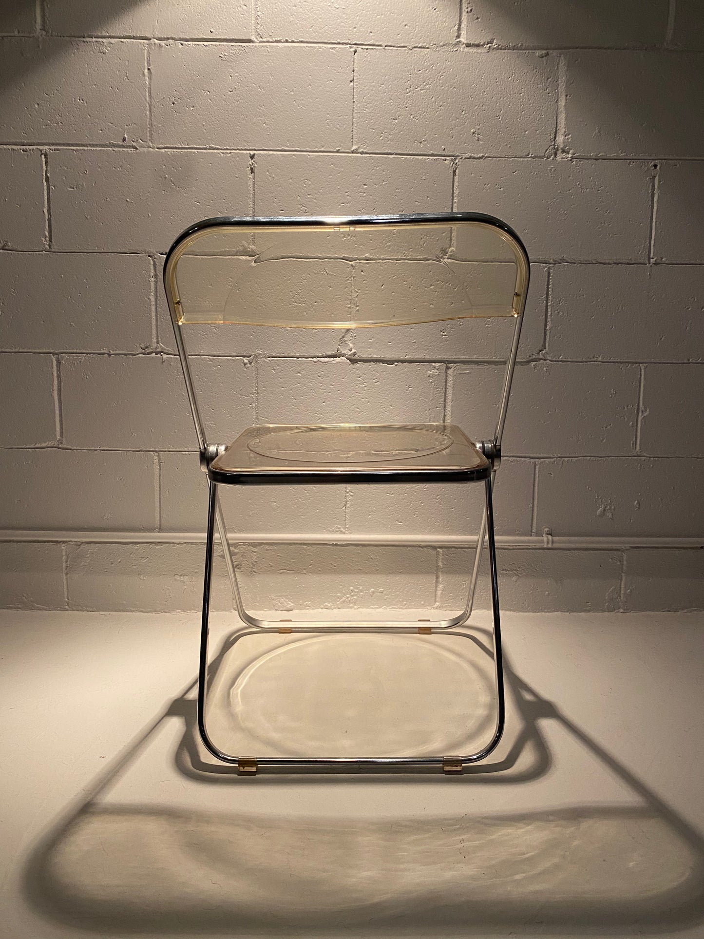 Vintage Plia Chair by Giancarlo Piretti for Castelli, Italy