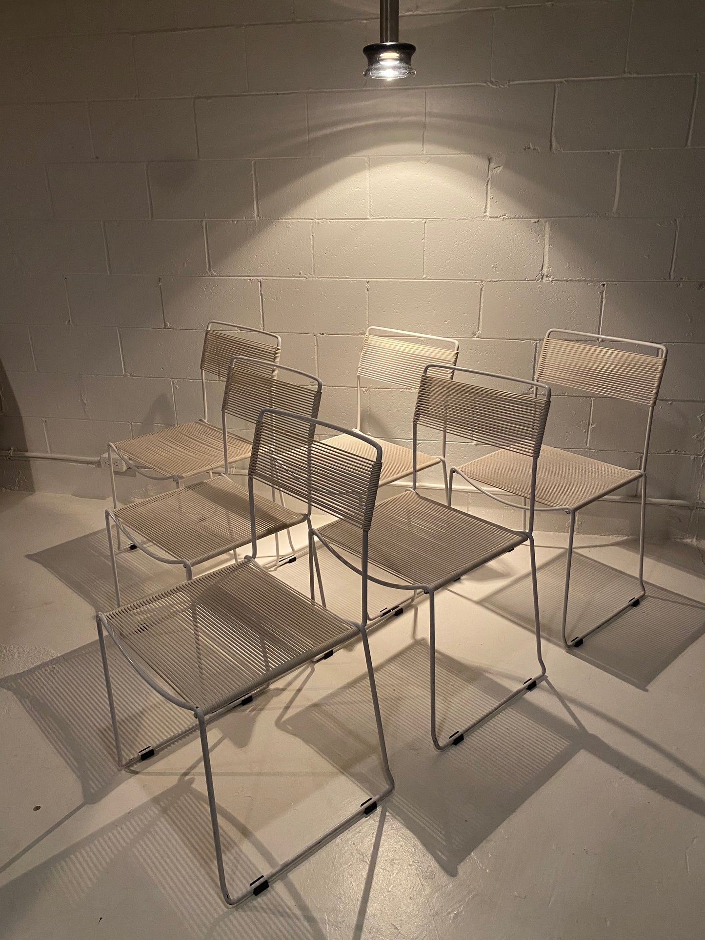 Spaghetti Dining Chairs by Giandomenico Belotti for Alias, Italy