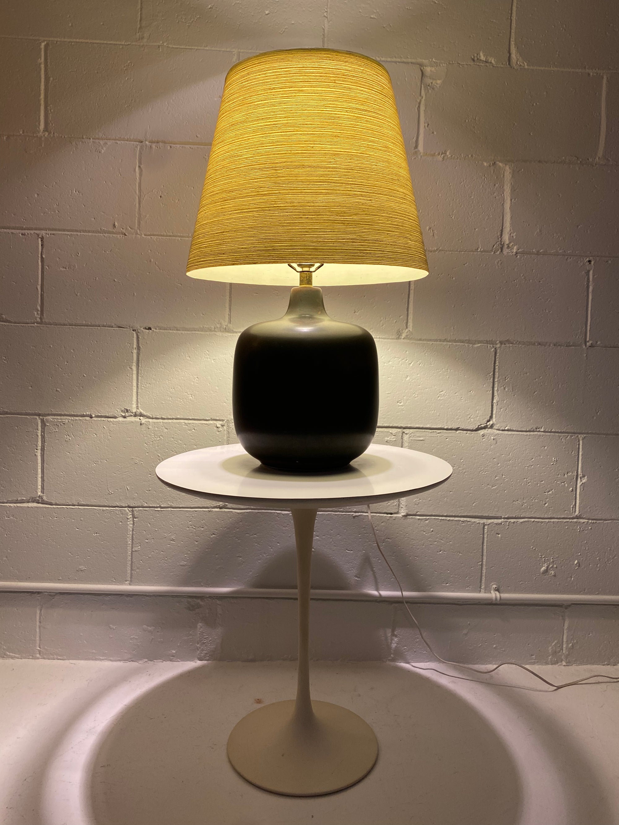 Large Vintage Lotte Bostlund Table Lamp