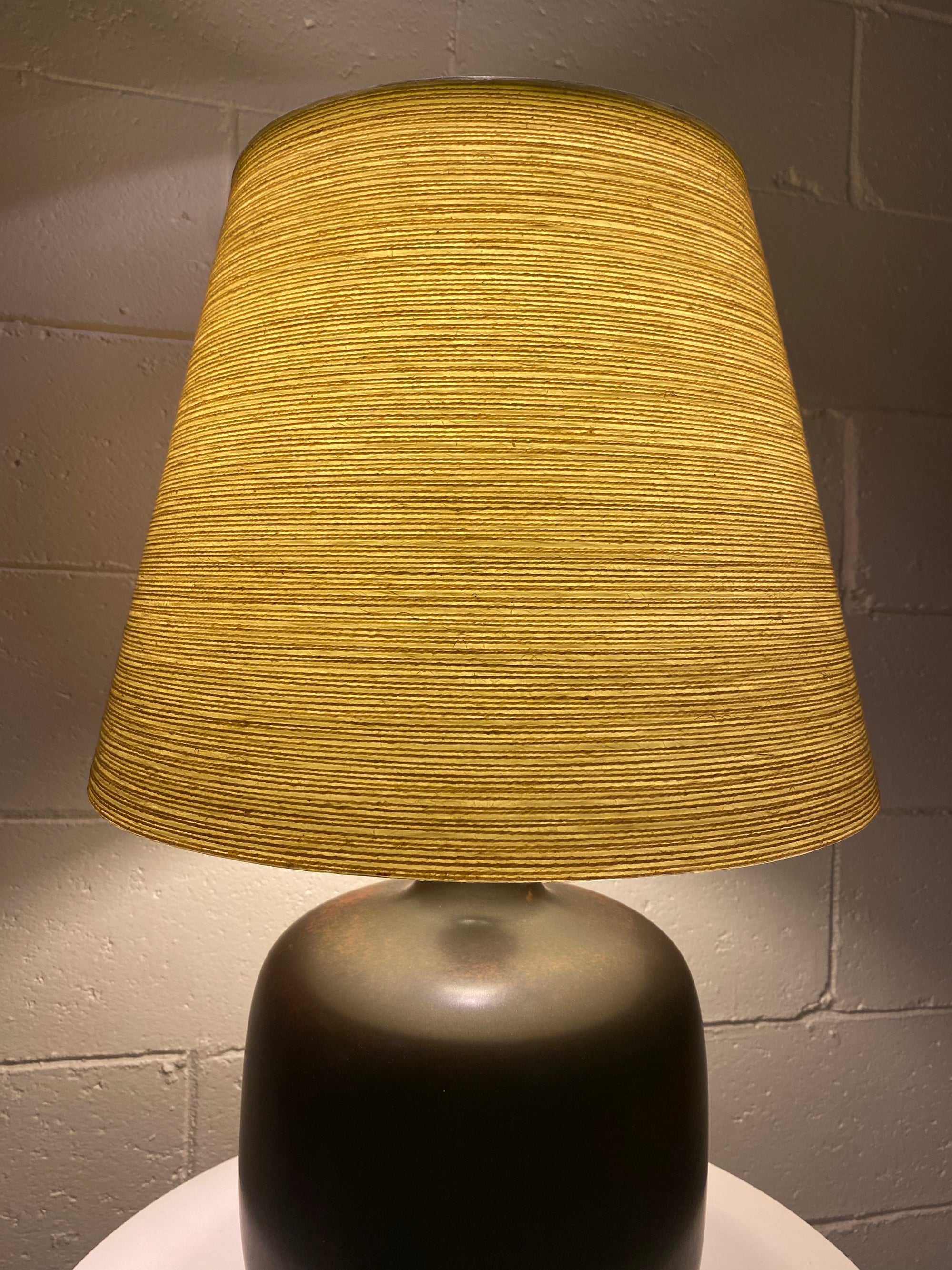 Large Vintage Lotte Bostlund Table Lamp