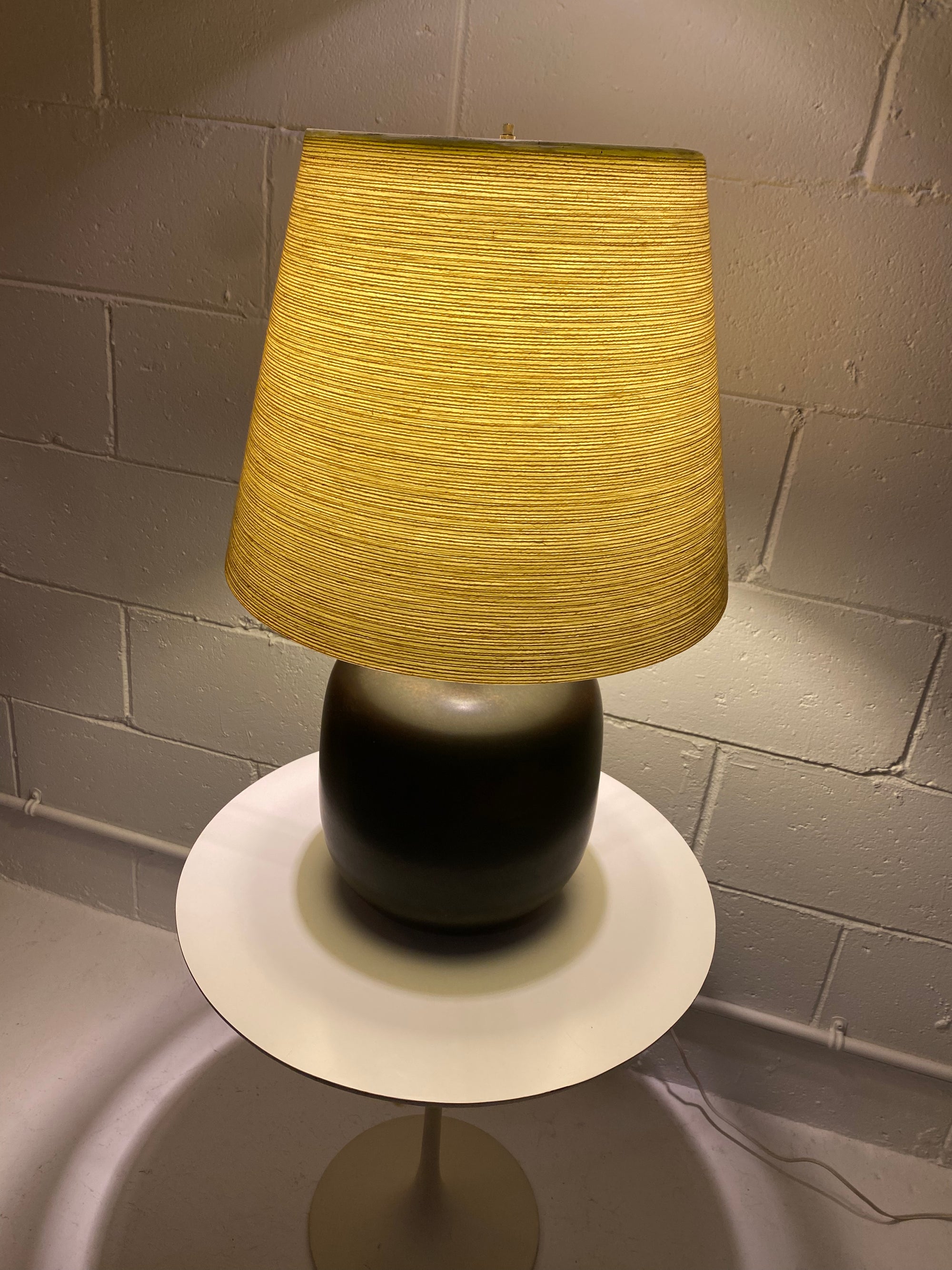 Large Vintage Lotte Bostlund Table Lamp