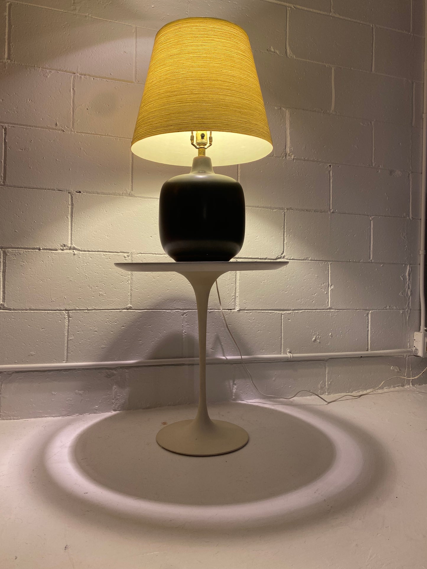 Large Vintage Lotte Bostlund Table Lamp
