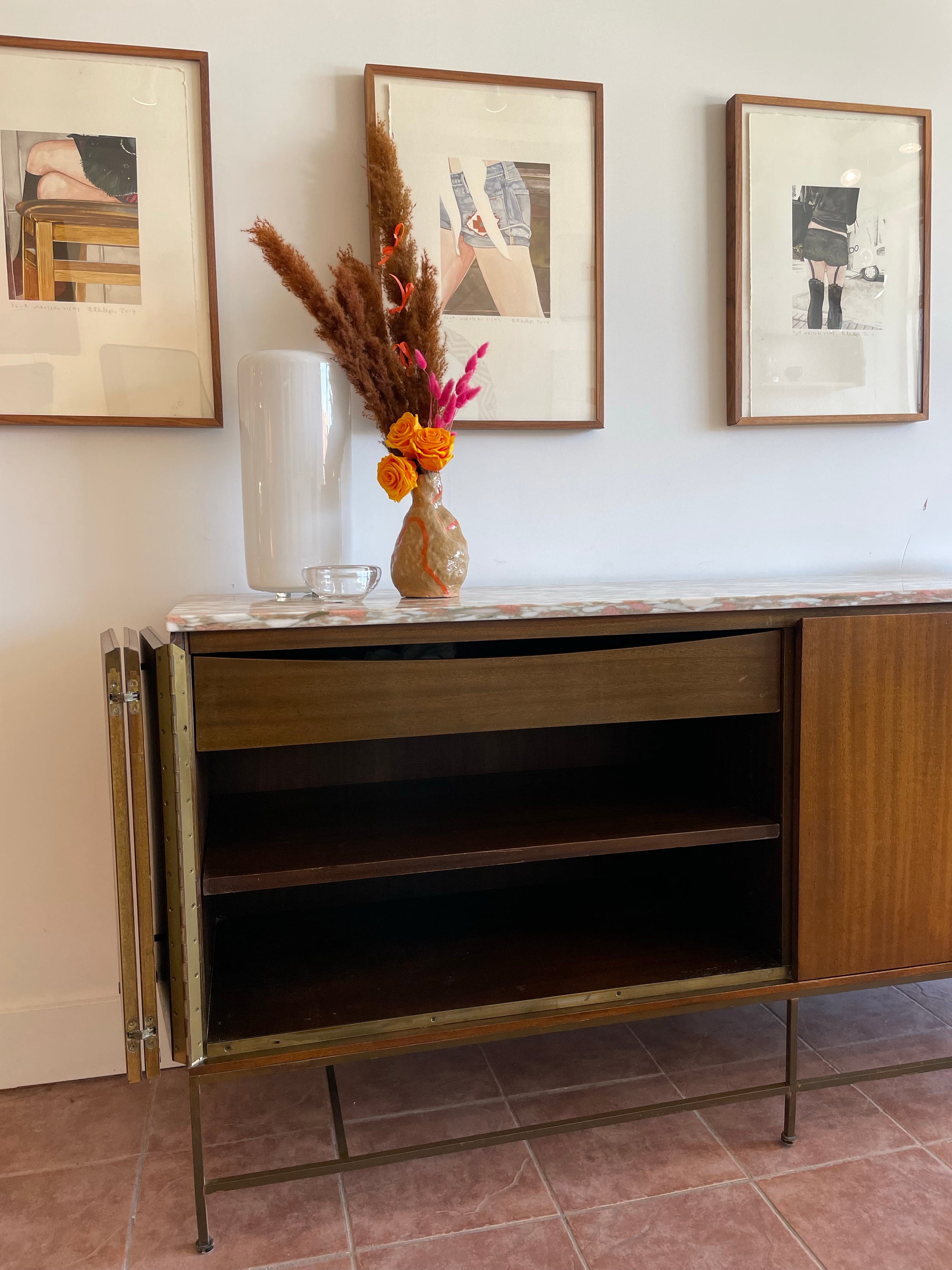 Paul McCobb Trifold Credenza