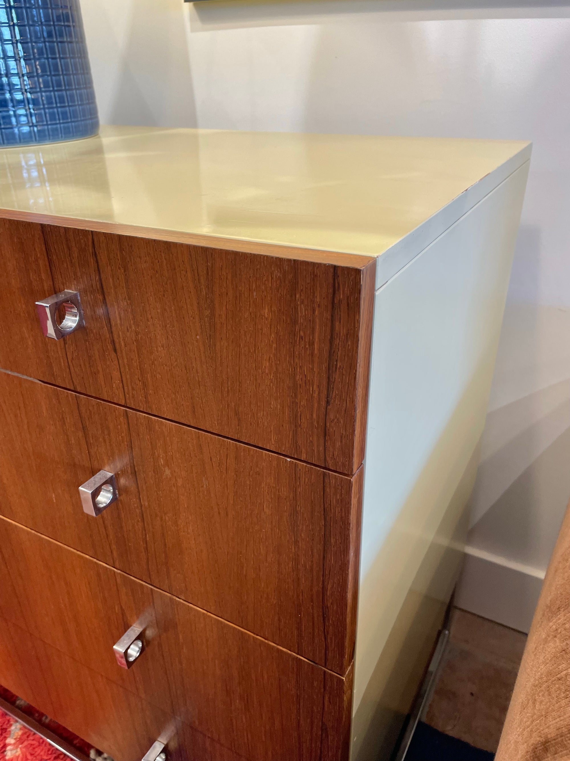 Rougier Rosewood + Chrome Dresser