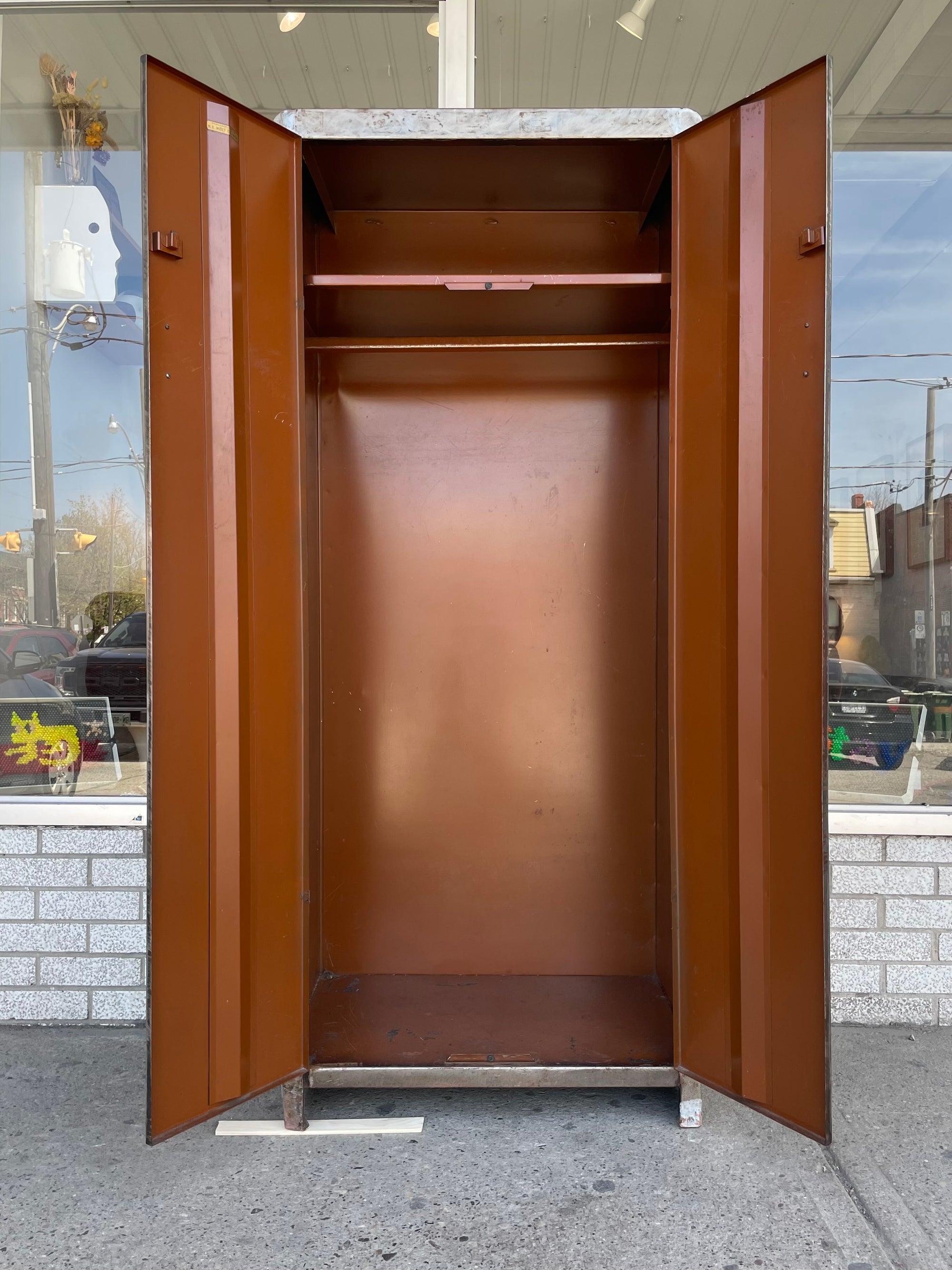 Deco Metal Wardrobe