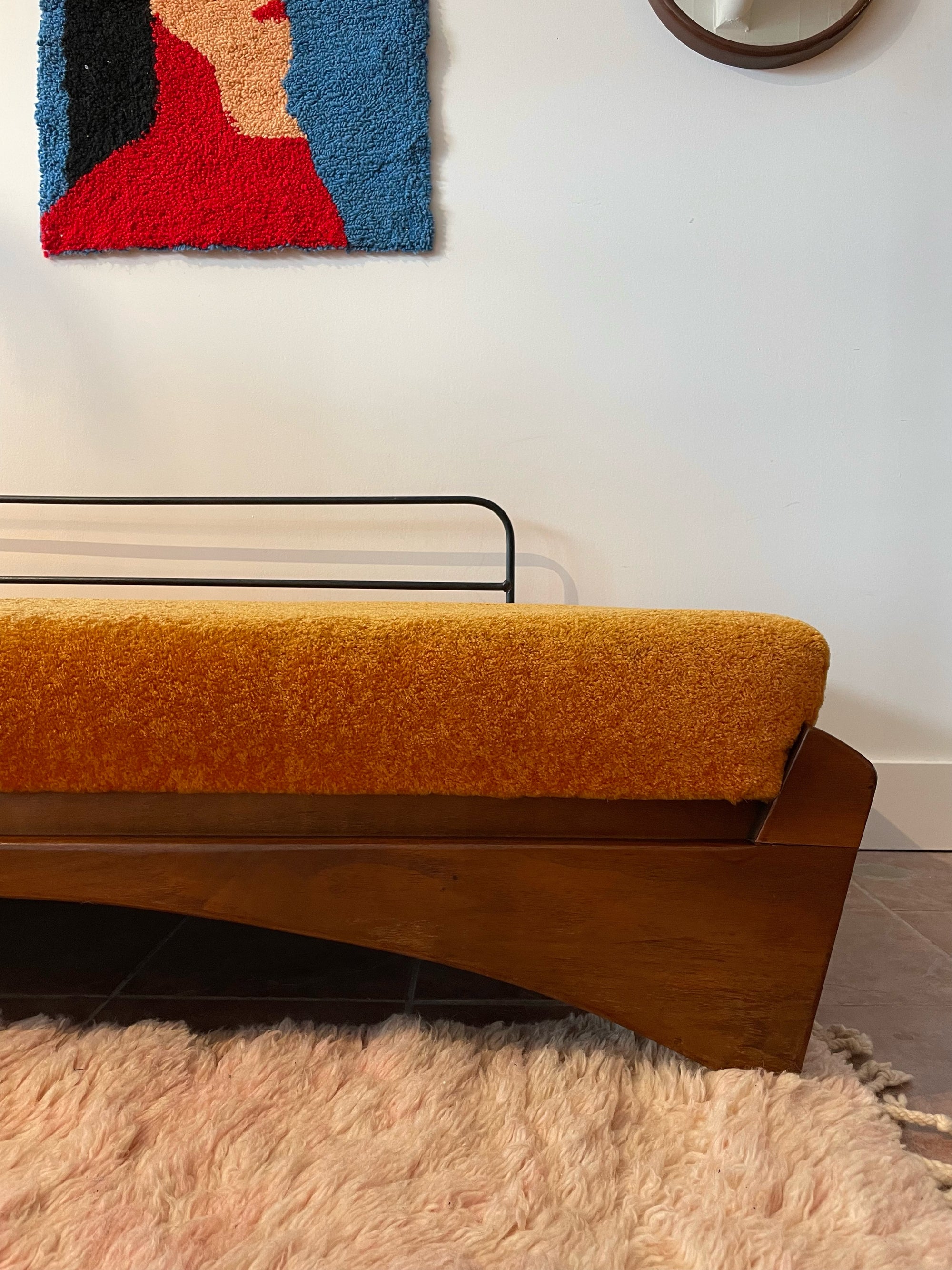 Rare Luigi Tiengo Sculptural Daybed