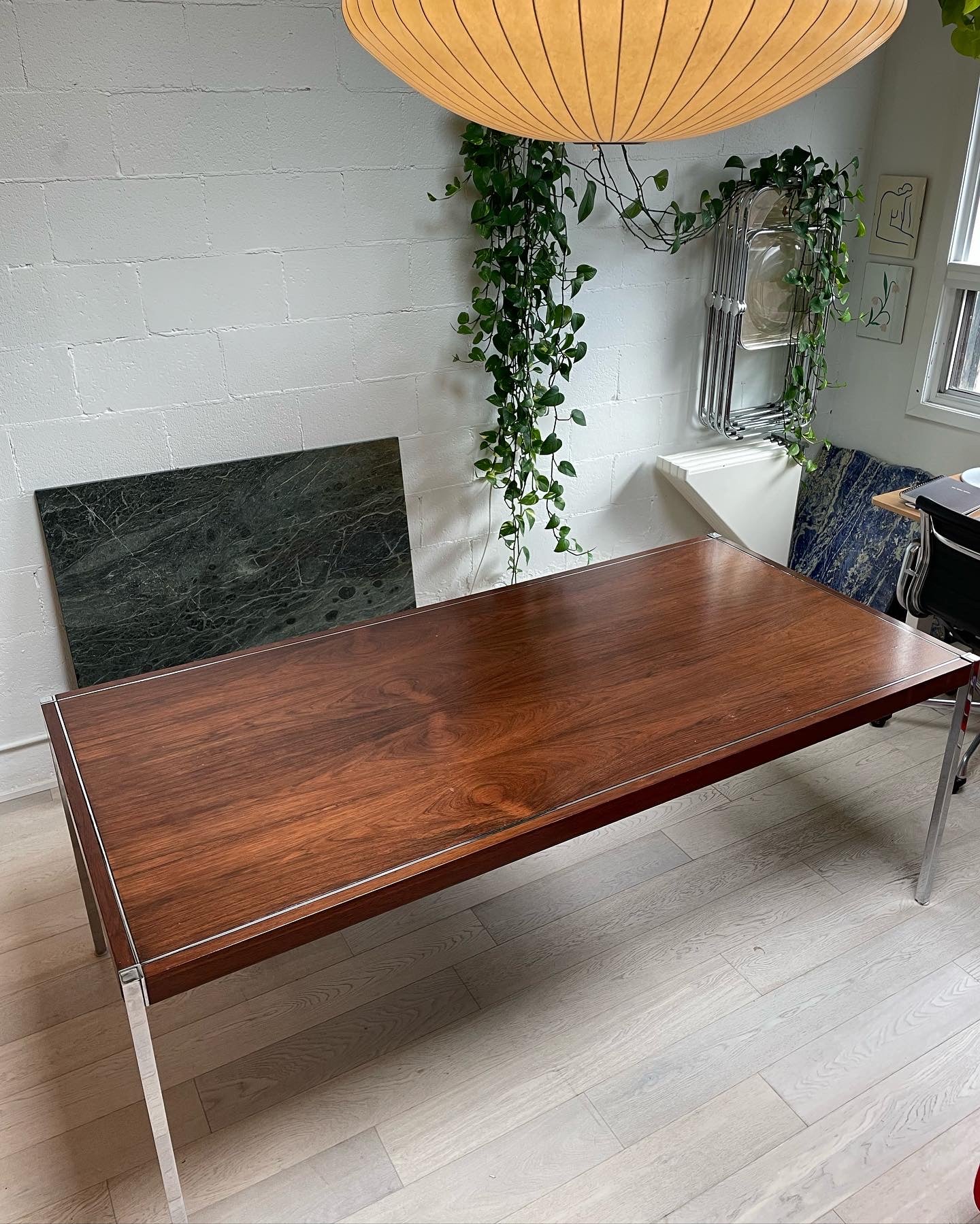 Richard Schultz for Knoll Rosewood Table