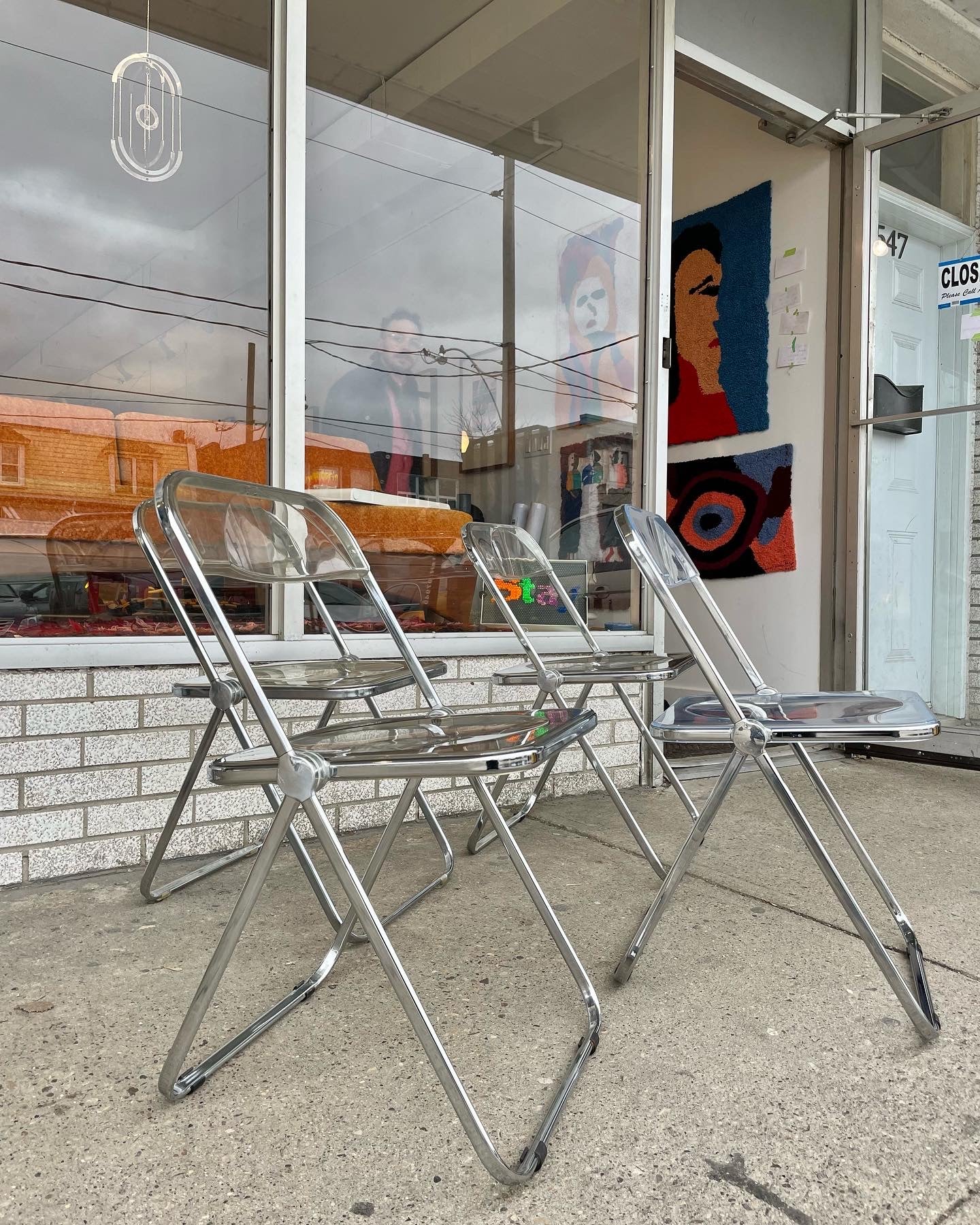 Giancarlo Piretti Plia Chairs – STAY Home Furnishings