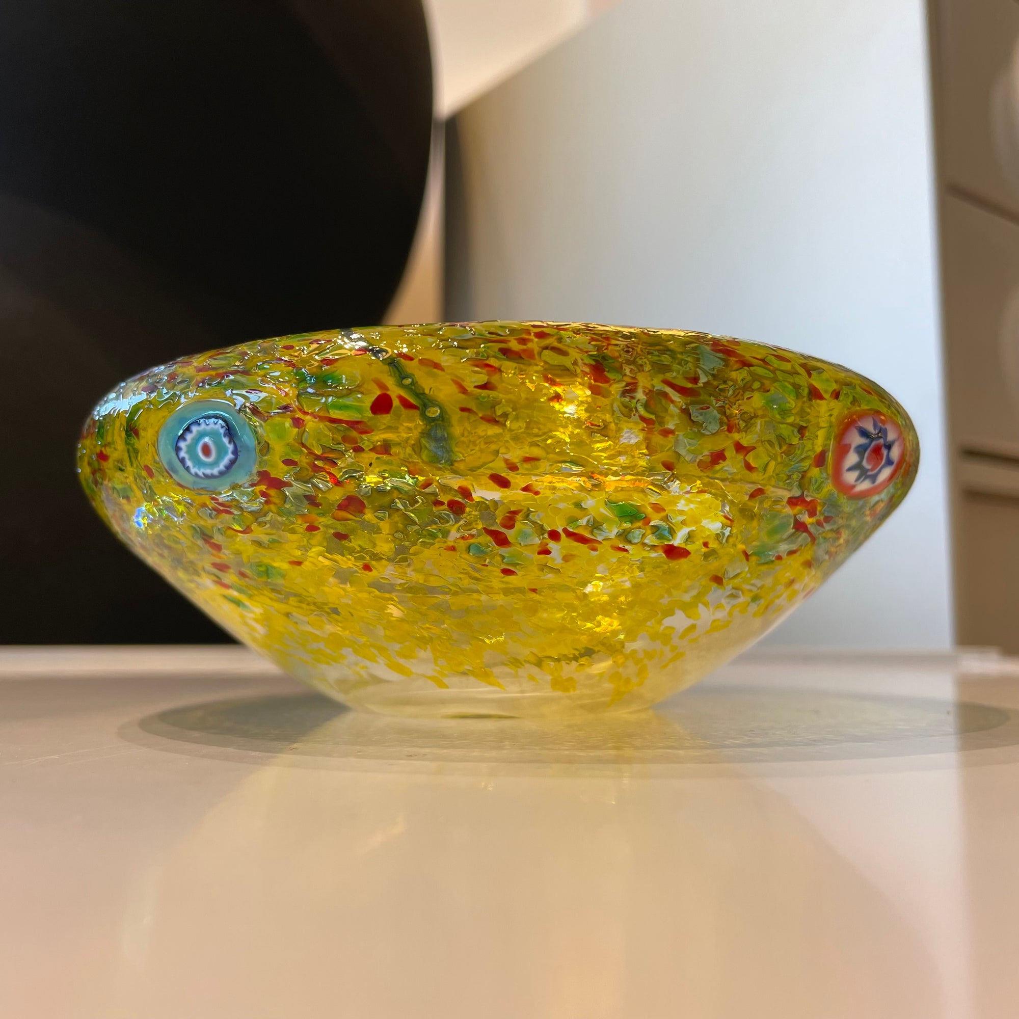 Mdina of Malta Handblown Glass Dish