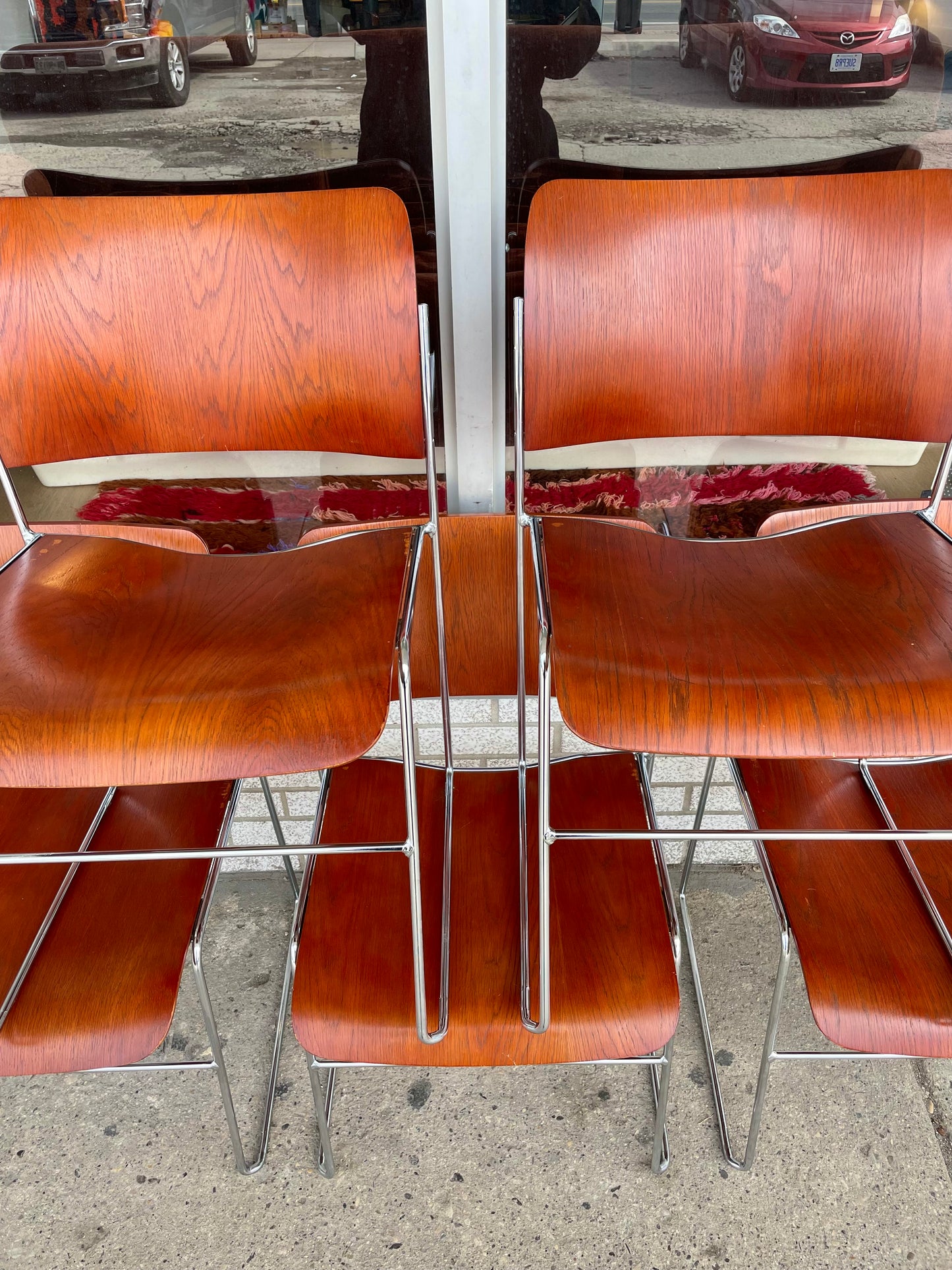 David Rowland 40/4 Stacking Chairs