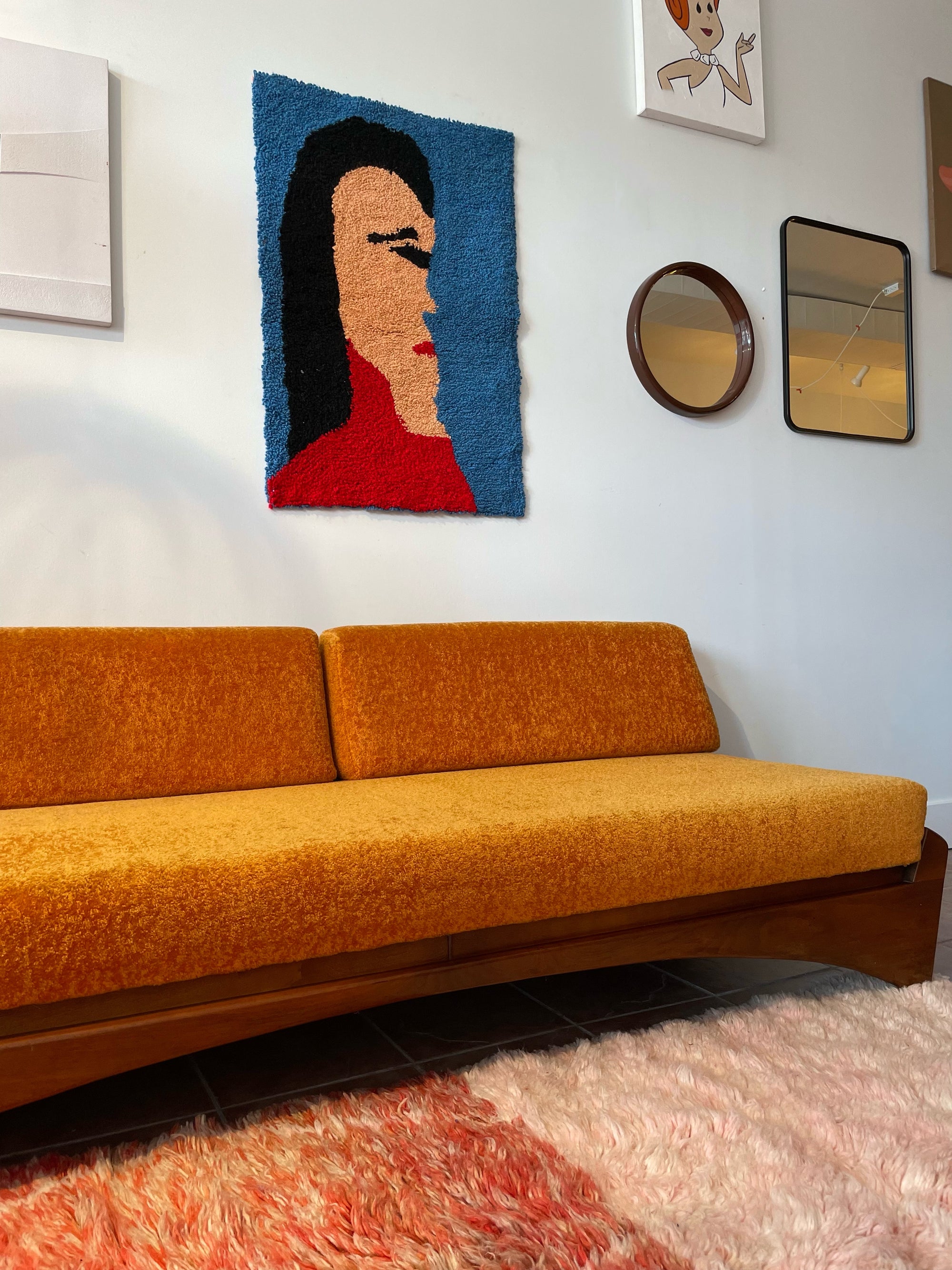 Rare Luigi Tiengo Sculptural Daybed