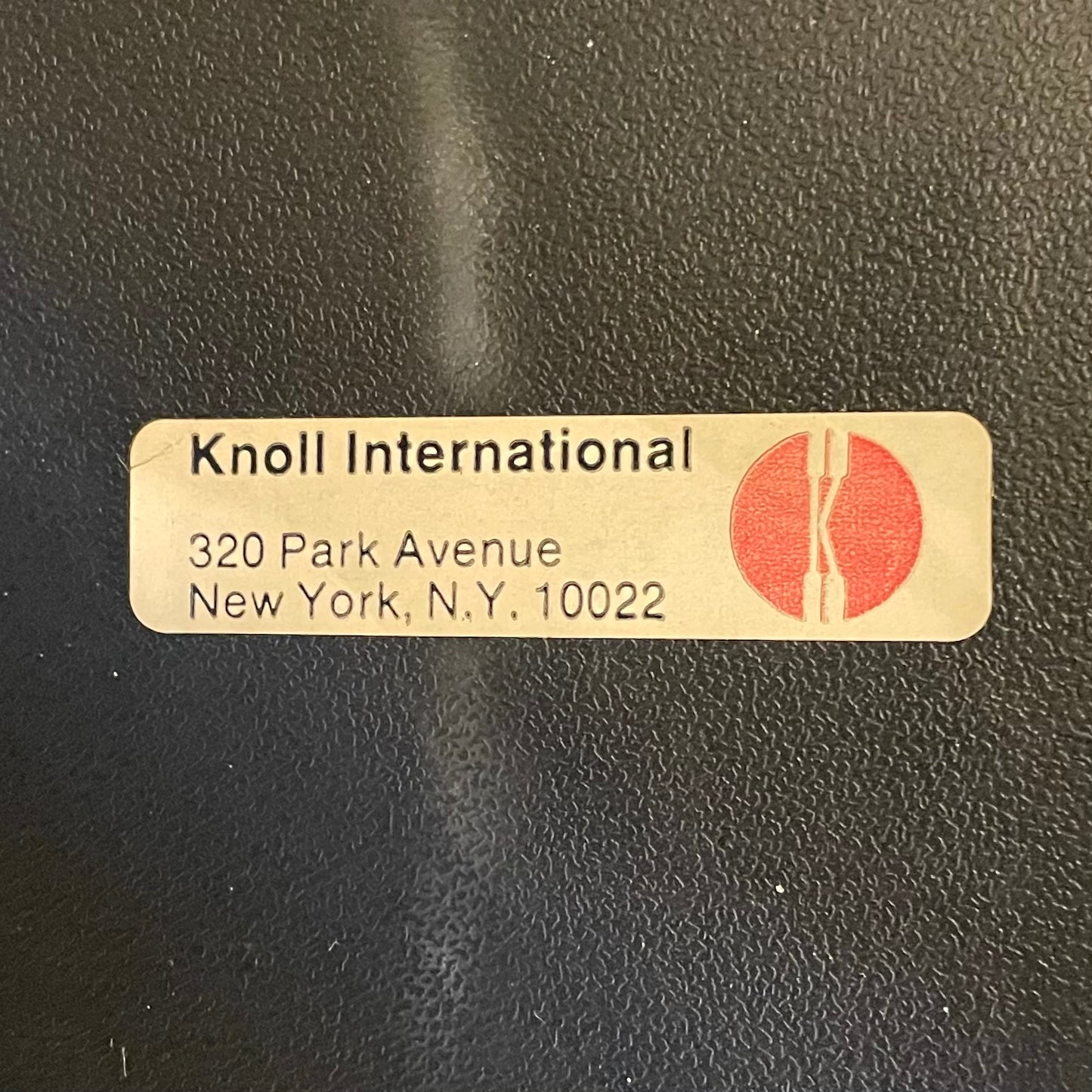 Knoll Pollock Leather Executive Chair