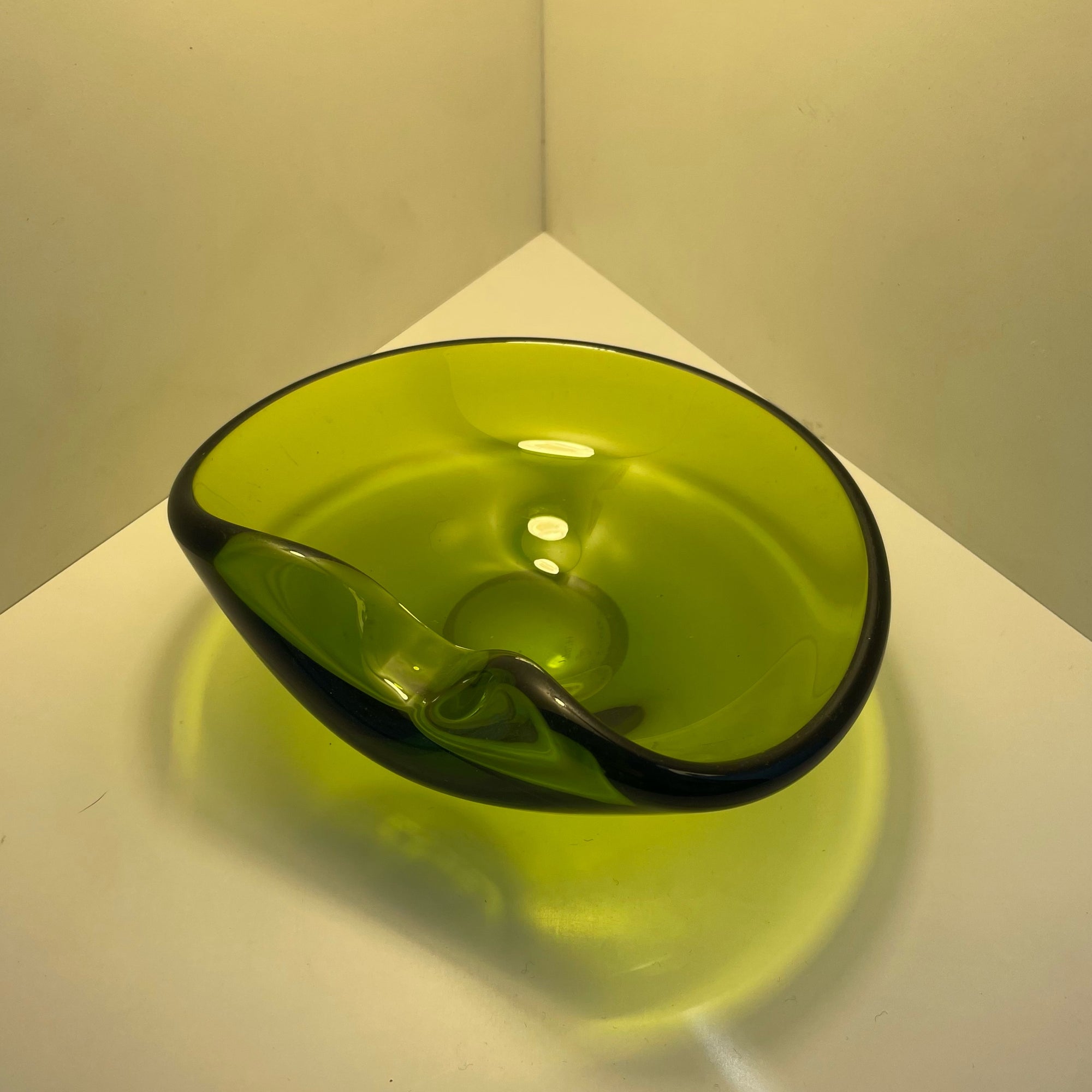 Green Murano Catchall