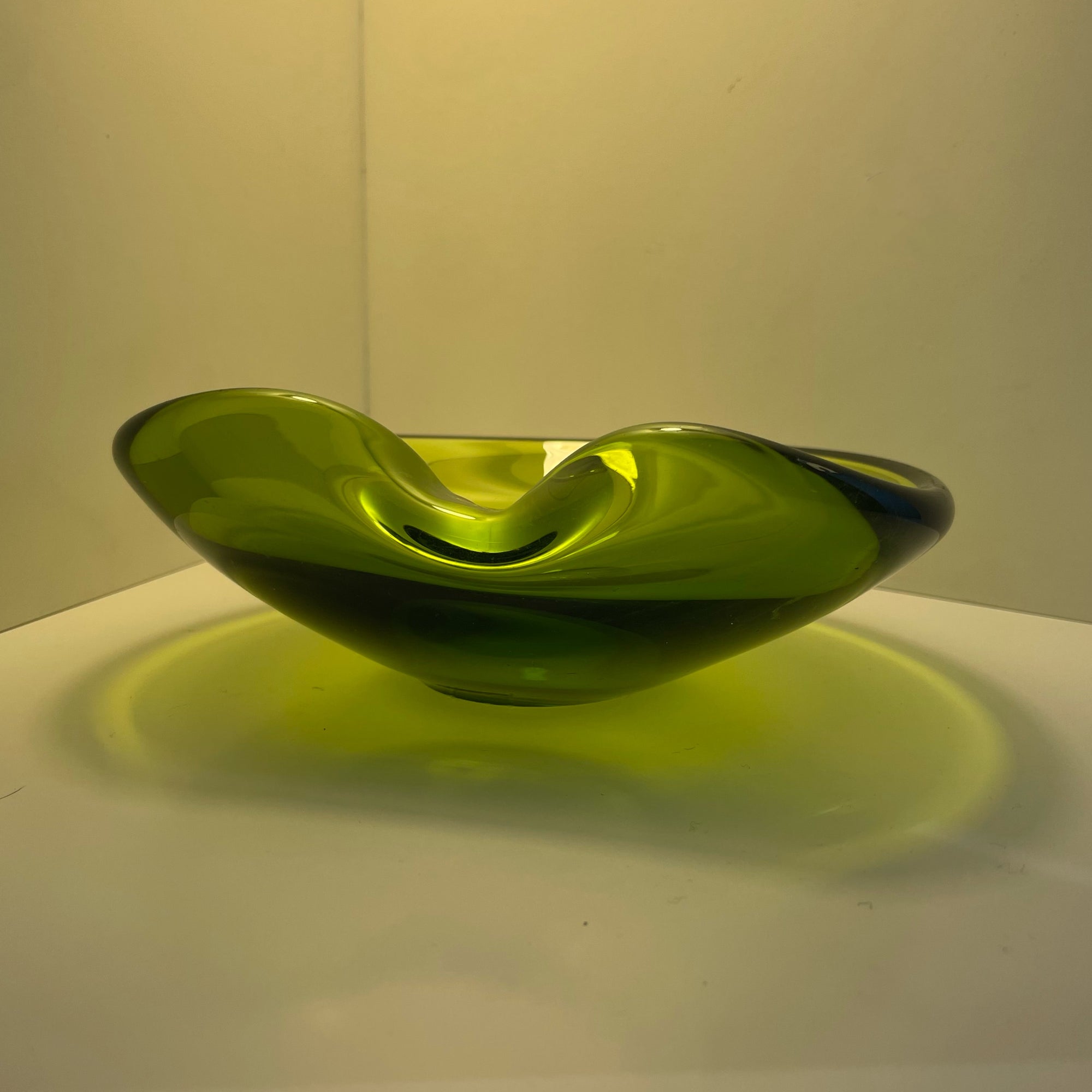 Green Murano Catchall