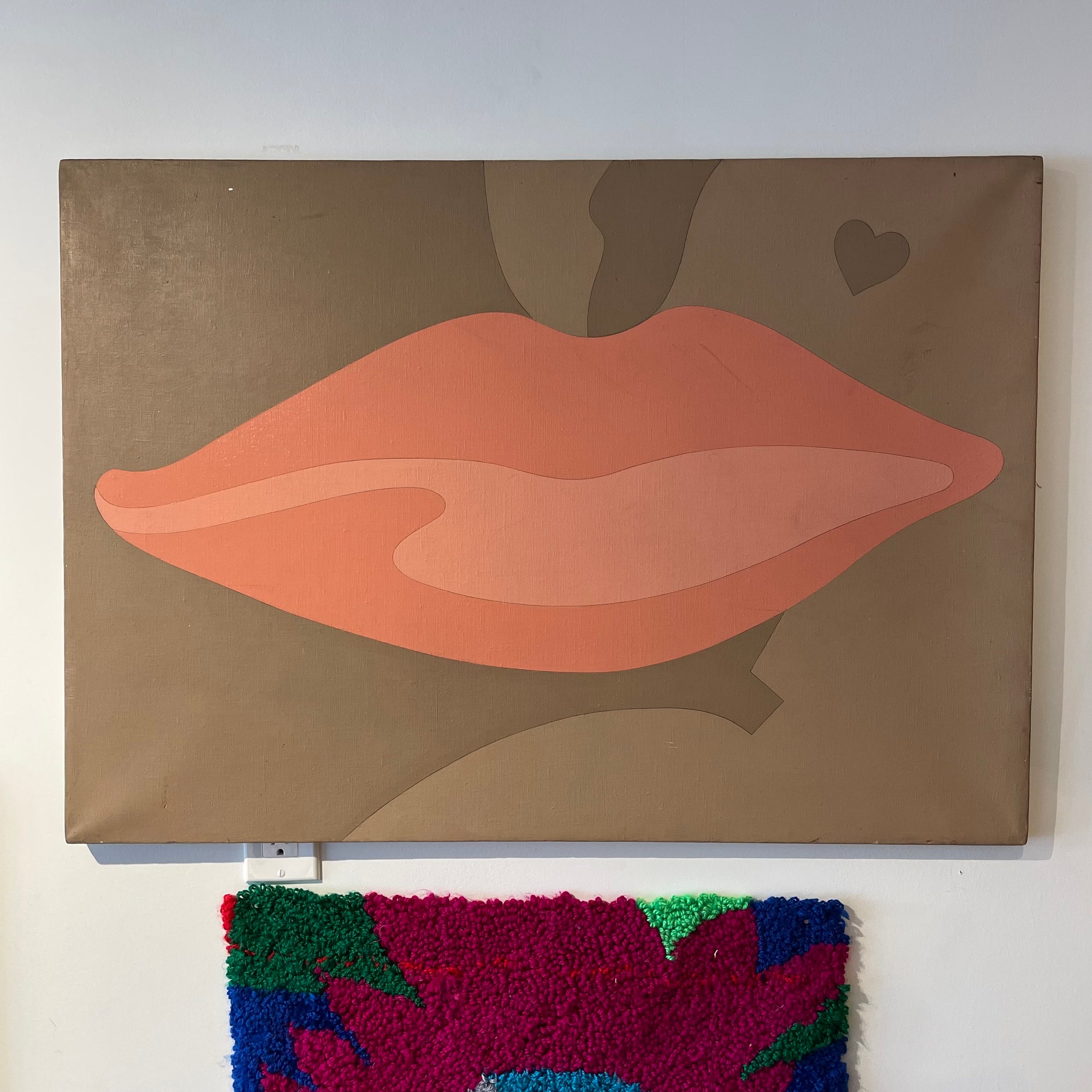 1960’s Original Acrylic Kisses