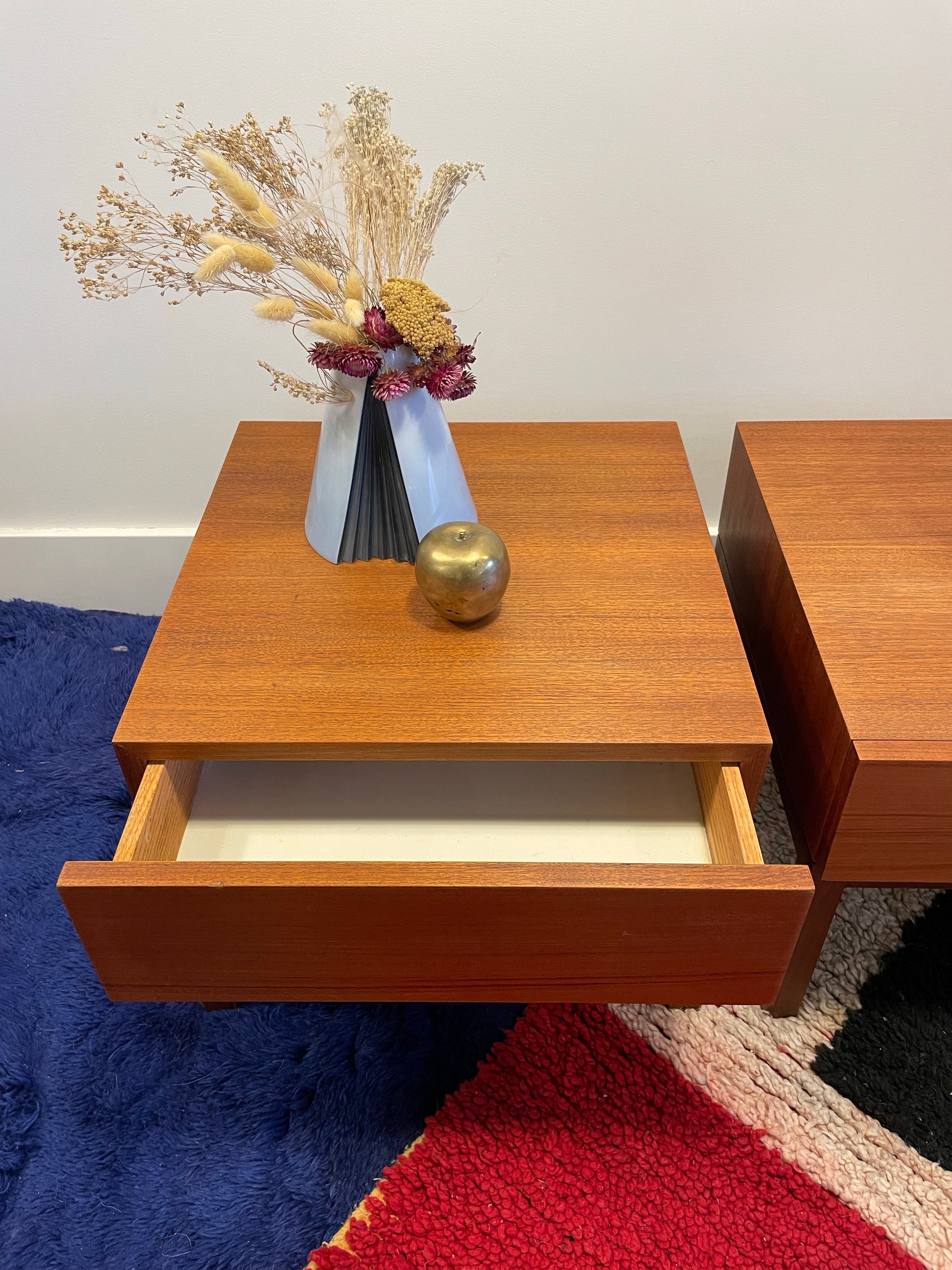 REFF Teak Nightstands