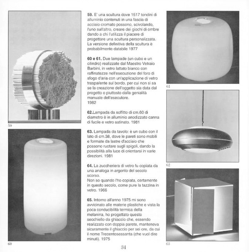 Alfredo Barbini Murano Lamp